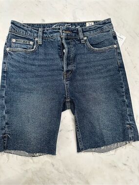 Free People Cadet Blue Denim Jeans